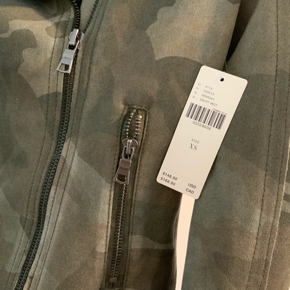 Anthropologie Marrakech Moto Micro Suede Zip Up - Picture 5 of 5